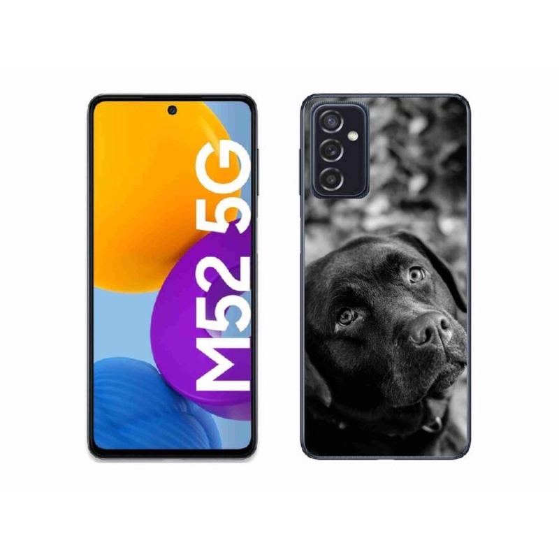 Gél tok mmCase a Samsung Galaxy M52 5G készülékhez - labrador színű