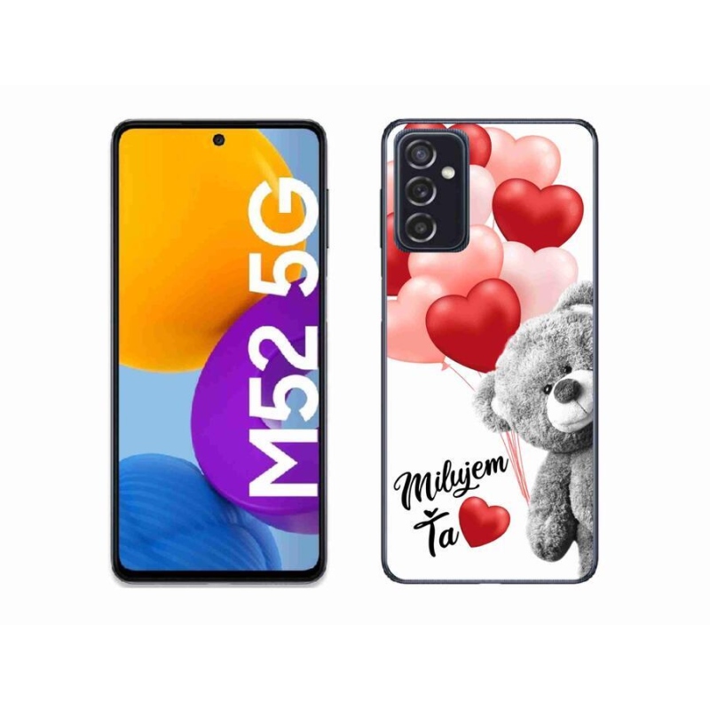 Gél tok mmCase Samsung Galaxy M52 5G - Szeretlek