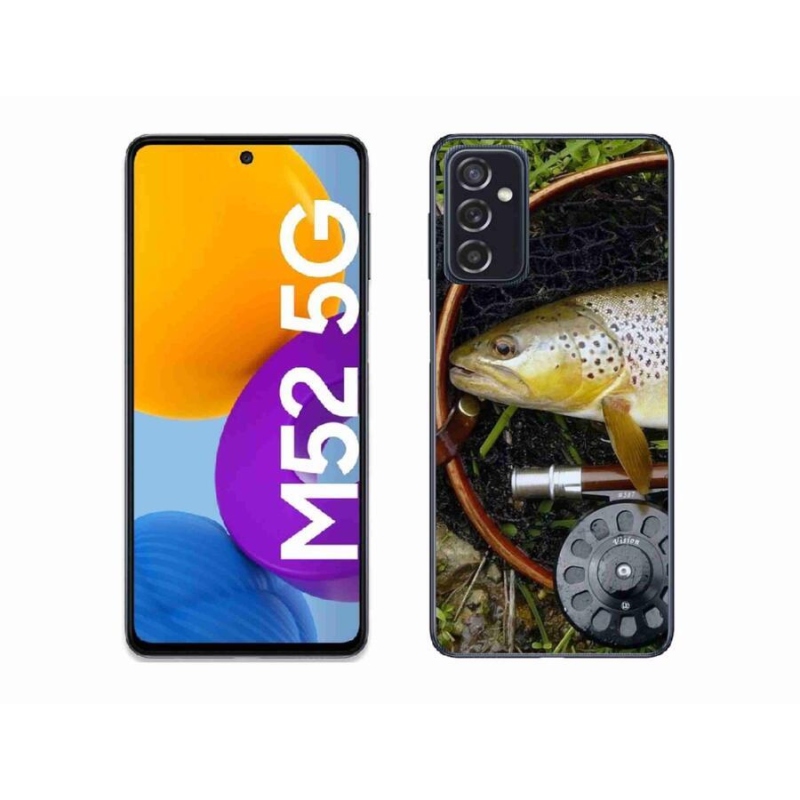 Gél tok mmCase a Samsung Galaxy M52 5G készülékhez - trout 2