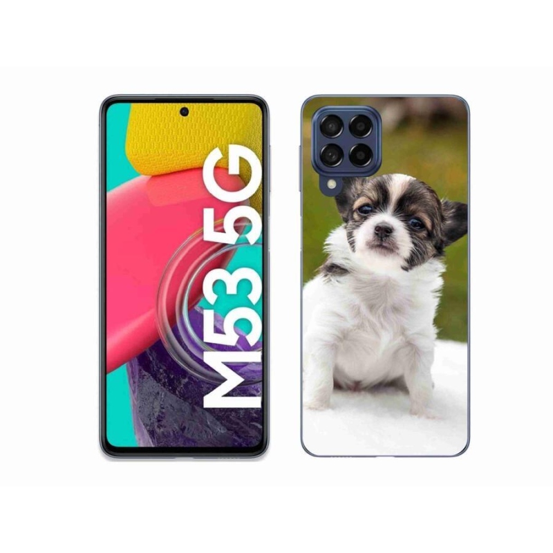 Gél tok mmCase a mobil Samsung Galaxy M53 5G - chihuahua 4