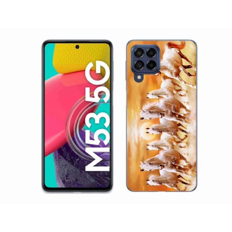 Gél tok mmCase mobiltelefonhoz Samsung Galaxy M53 5G - lovak 2