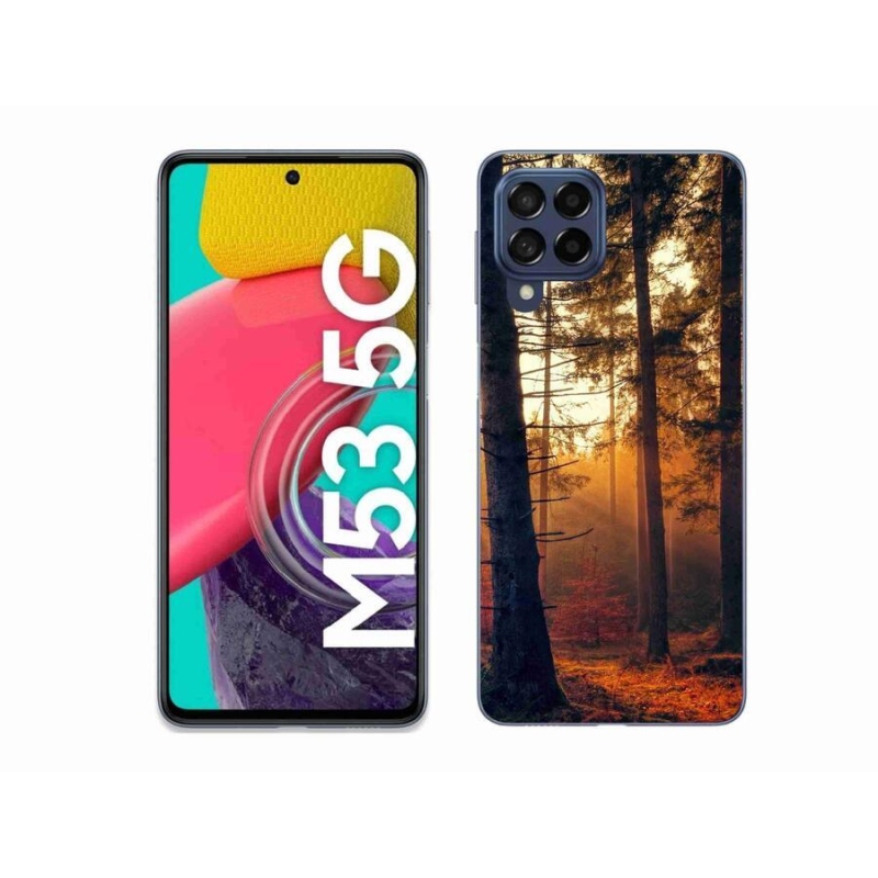 Gél tok mmCase Samsung Galaxy M53 5G - erdő