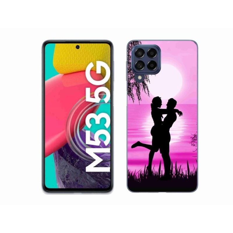 Gél tok mmCase a Samsung Galaxy M53 5G készülékhez - naplemente