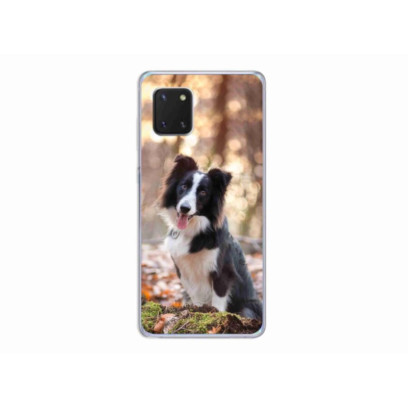 Gél tok mmCase a Samsung Galaxy Note 10 Lite készülékhez - border colie 1