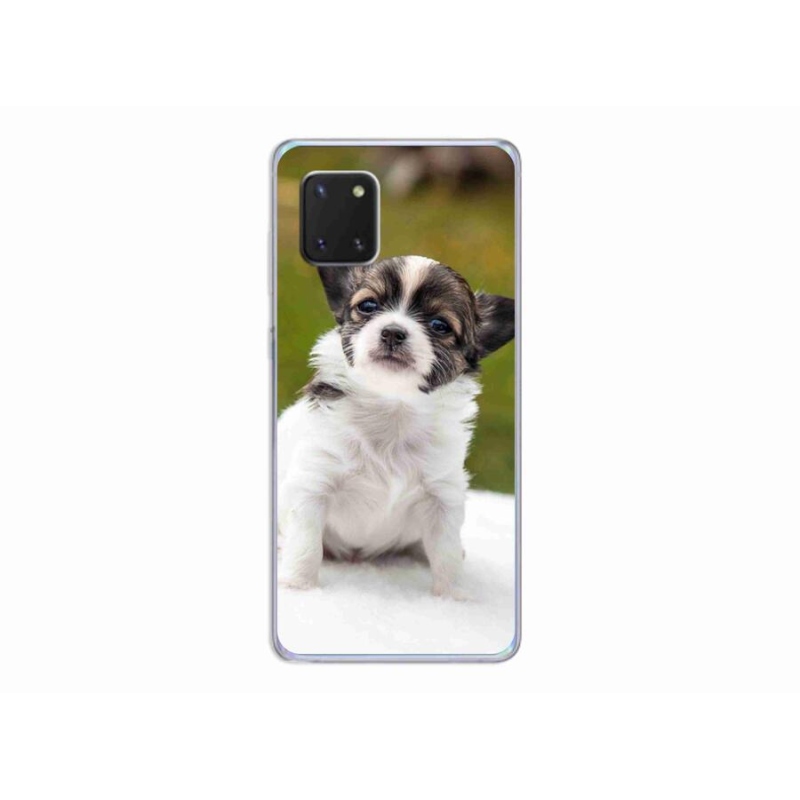 Gél tok mmCase a mobil Samsung Galaxy Note 10 Lite készülékhez - chihuahua 4