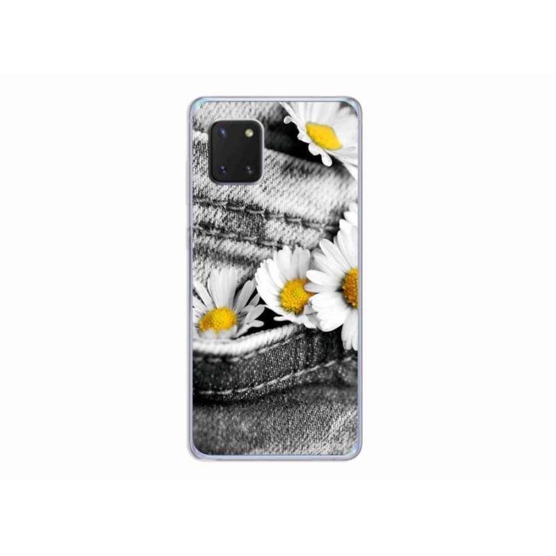 Gél tok mmCase mobiltelefonhoz Samsung Galaxy Note 10 Lite - százszorszépek