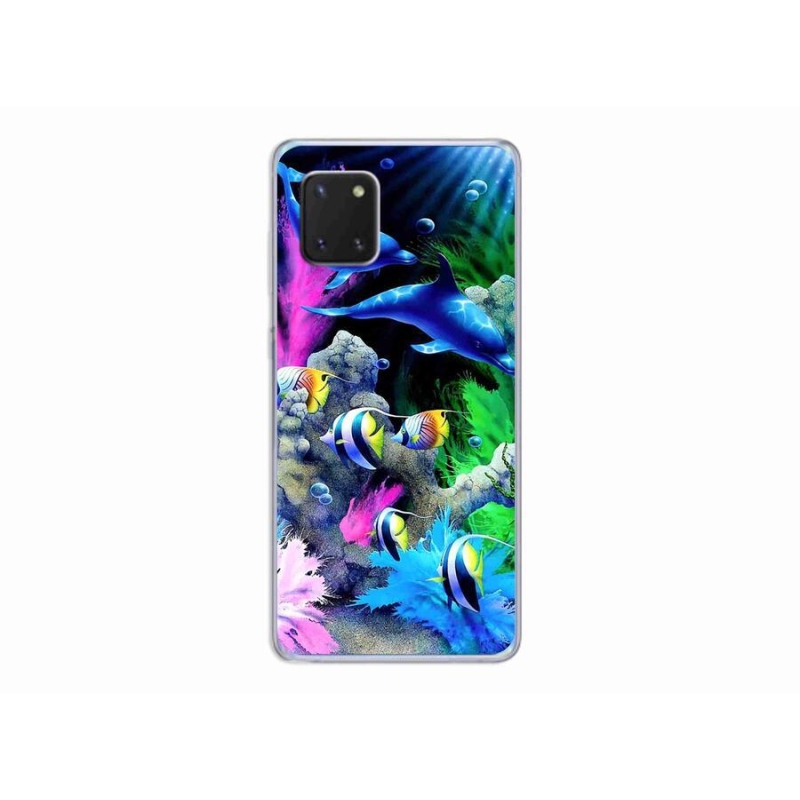 Gél tok mmCase Samsung Galaxy Note 10 Lite készülékhez - tengeri világ