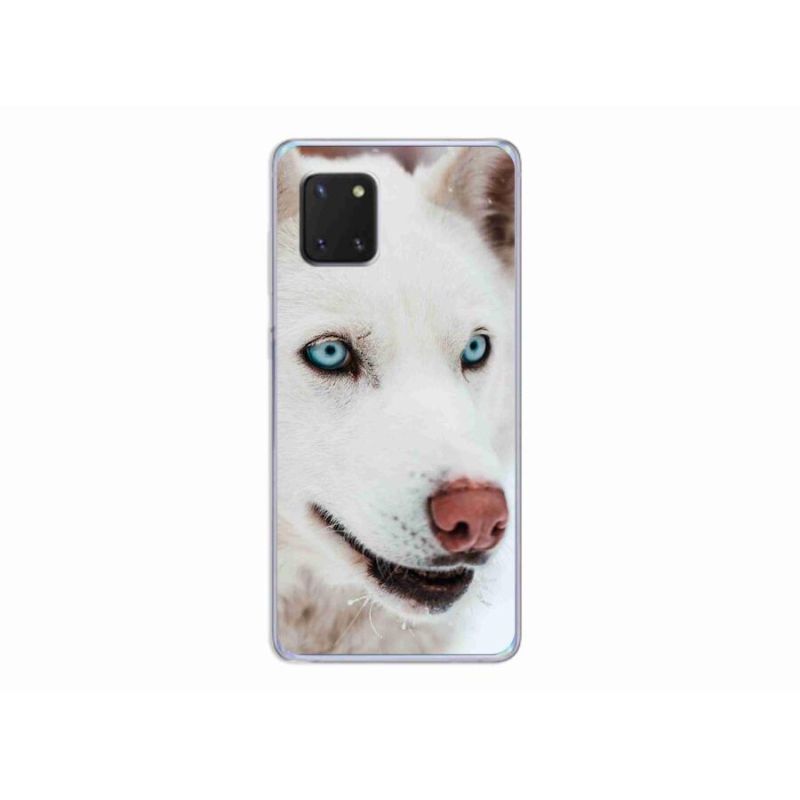 Gél tok mmCase a Samsung Galaxy Note 10 Lite készülékhez - kutyaszemmel nézve