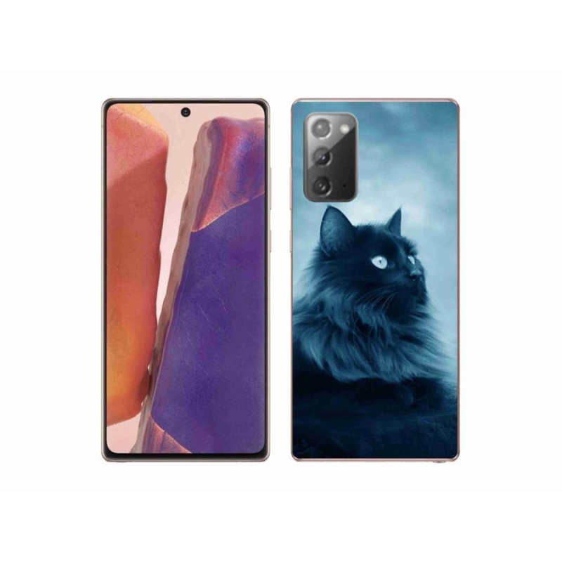 Gél tok mmCase Samsung Galaxy Note 20/Note 20 5G - fekete cat 1