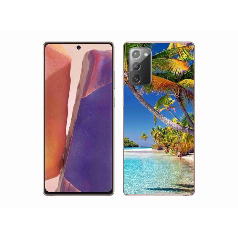 Gél tok mmCase Samsung Galaxy Note 20/Note 20 5G - tengerparti zselés tok mmCase Samsung Galaxy Note 20/Note 20 5G - tengerpart