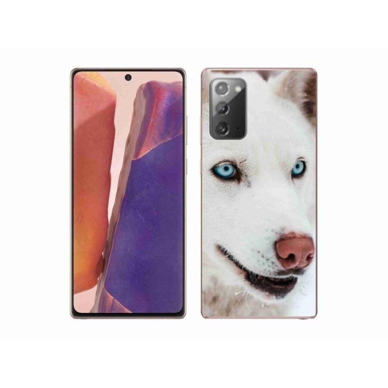 Gél tok mmCase a Samsung Galaxy Note 20/Note 20 5G készülékhez - kutyaszemmel nézve