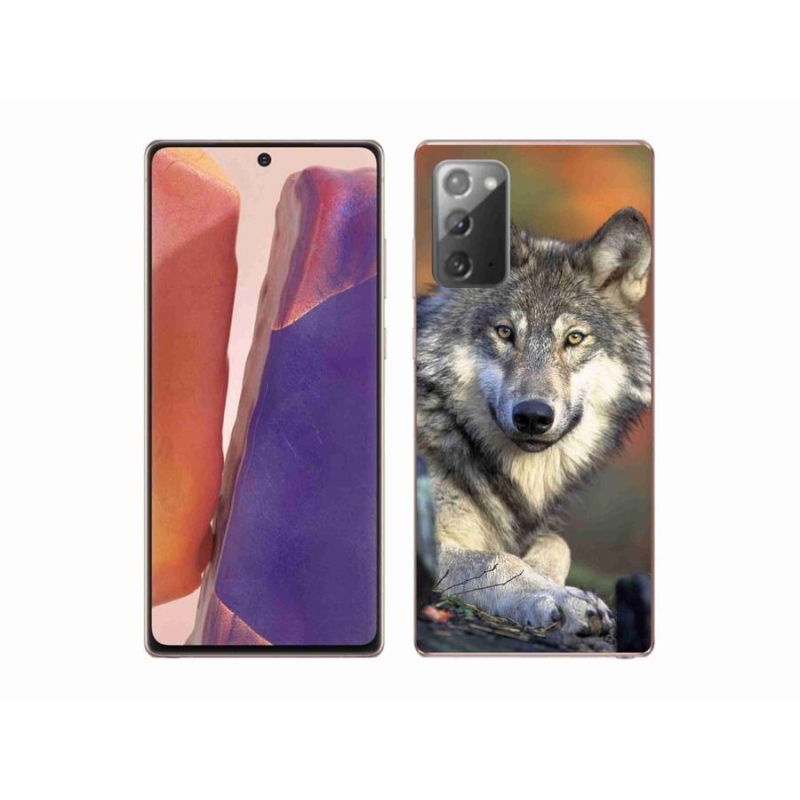 Gél tok mmCase Samsung Galaxy Note 20/Note 20 5G - farkas