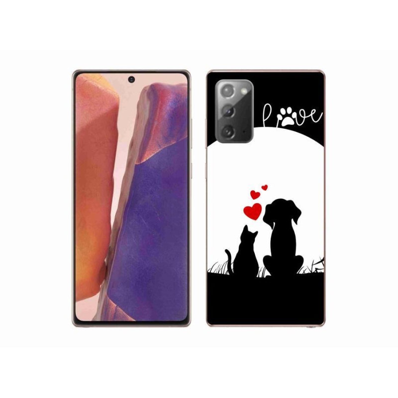 Gél tok mmCase Samsung Galaxy Note 20/Note 20 5G - állati szeretet