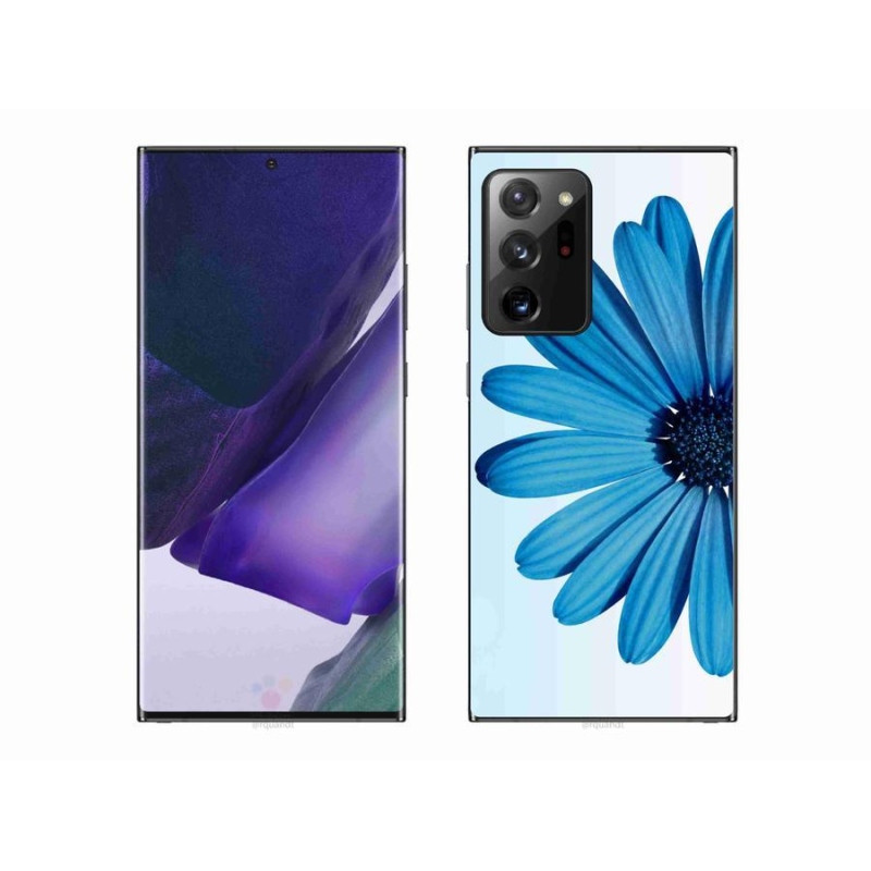 Gél tok mmCase a Samsung Galaxy Note 20 Ultra készülékhez - kék margaréta