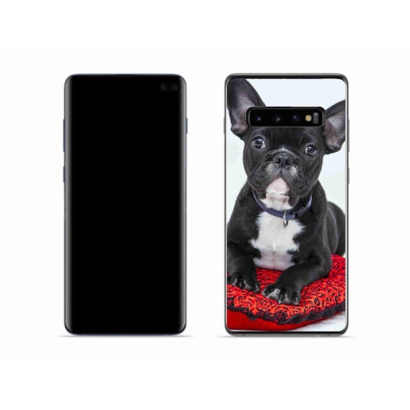 Gél tok mmCase Samsung Galaxy S10 készülékhez - bulldog