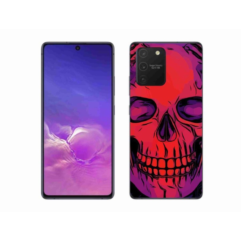 Gél tok mmCase Samsung Galaxy S10 Lite készülékhez - koponya