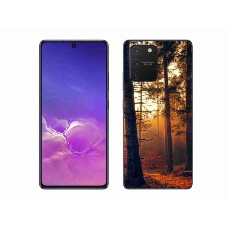 Gél tok mmCase Samsung Galaxy S10 Lite készülékhez - erdő