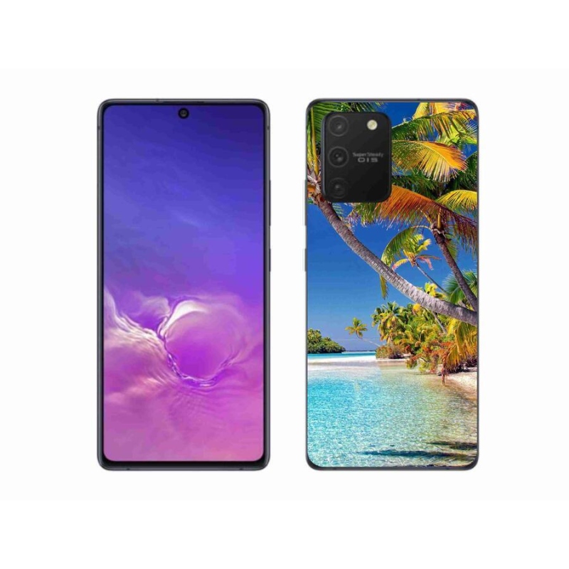 Gél tok mmCase Samsung Galaxy S10 Lite készülékhez - tengerpart