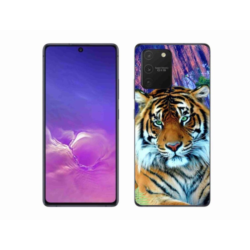 Gél tok mmCase Samsung Galaxy S10 Lite készülékhez - tigris