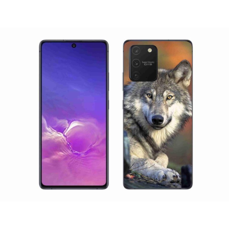 Gél tok mmCase Samsung Galaxy S10 Lite készülékhez - farkas