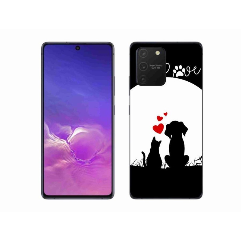 Gél tok mmCase Samsung Galaxy S10 Lite készülékhez - állatszerelem