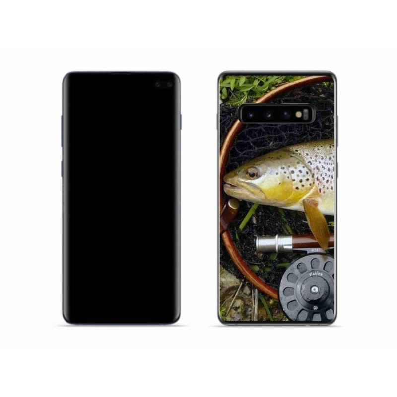 Gél tok mmCase a Samsung Galaxy S10 készülékhez - trout 2