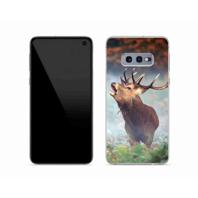 Gél tok mmCase a Samsung Galaxy S10e készülékhez - szarvas 2