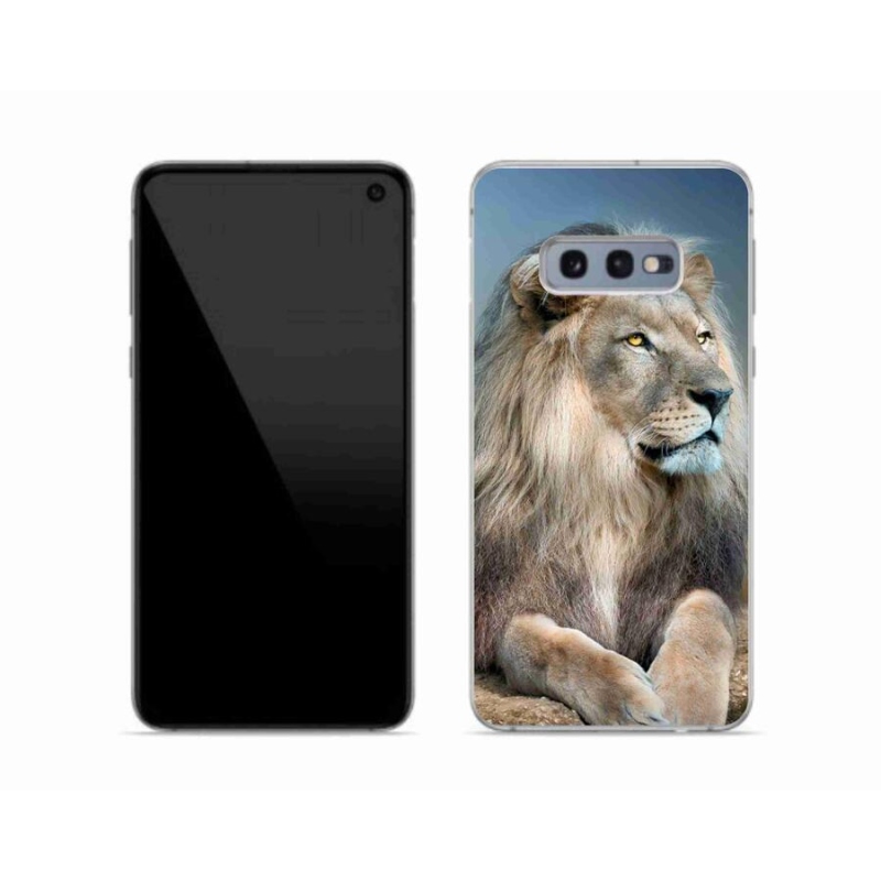 Gél tok mmCase Samsung Galaxy S10e készülékhez - Lion 1