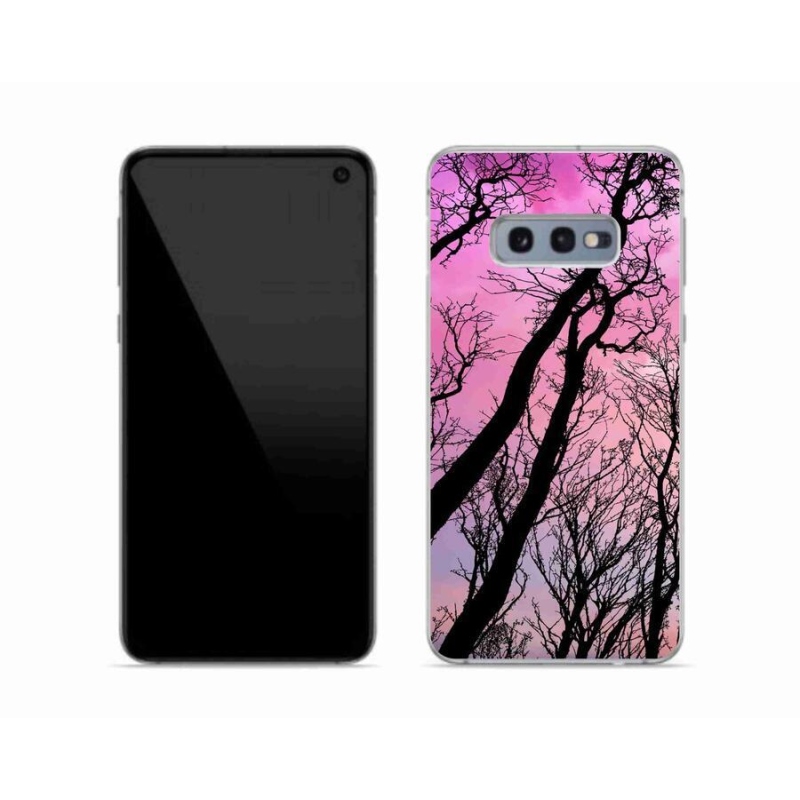 Gél tok mmCase Samsung Galaxy S10e készülékhez - kidőlt fák