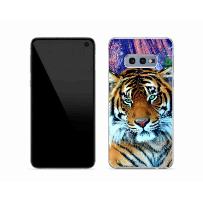 Gél tok mmCase a Samsung Galaxy S10e készülékhez - tigris