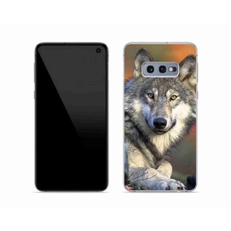 Gél tok mmCase a Samsung Galaxy S10e készülékhez - farkas