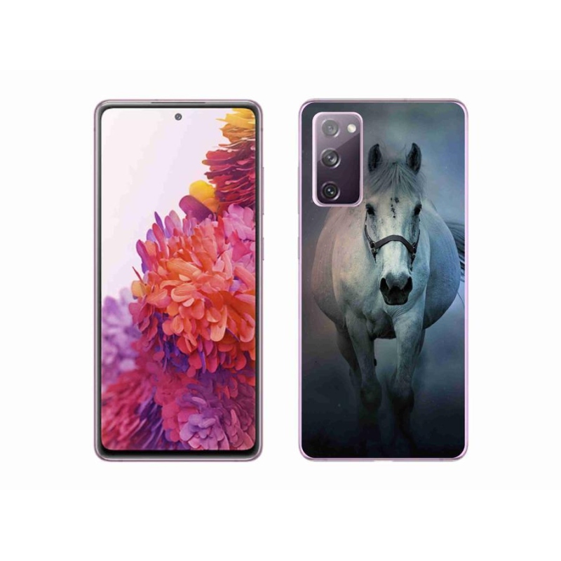 Gél tok mmCase Samsung Galaxy S20 FE - futó fehér ló