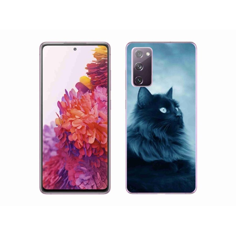 Gél tok mmCase Samsung Galaxy S20 FE - fekete macska 1
