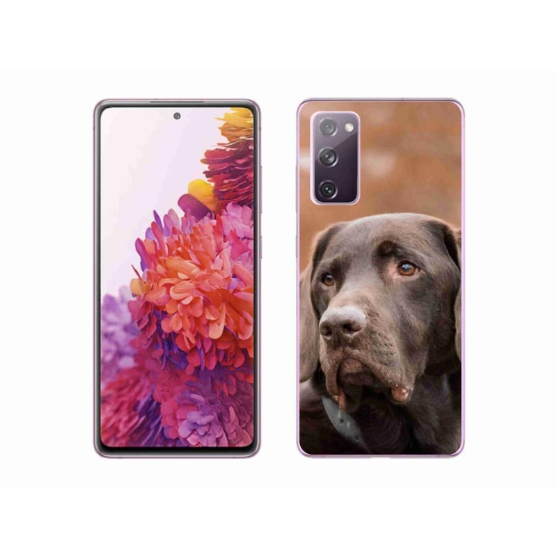 Gél tok mmCase Samsung Galaxy S20 FE készülékhez - barna labrador