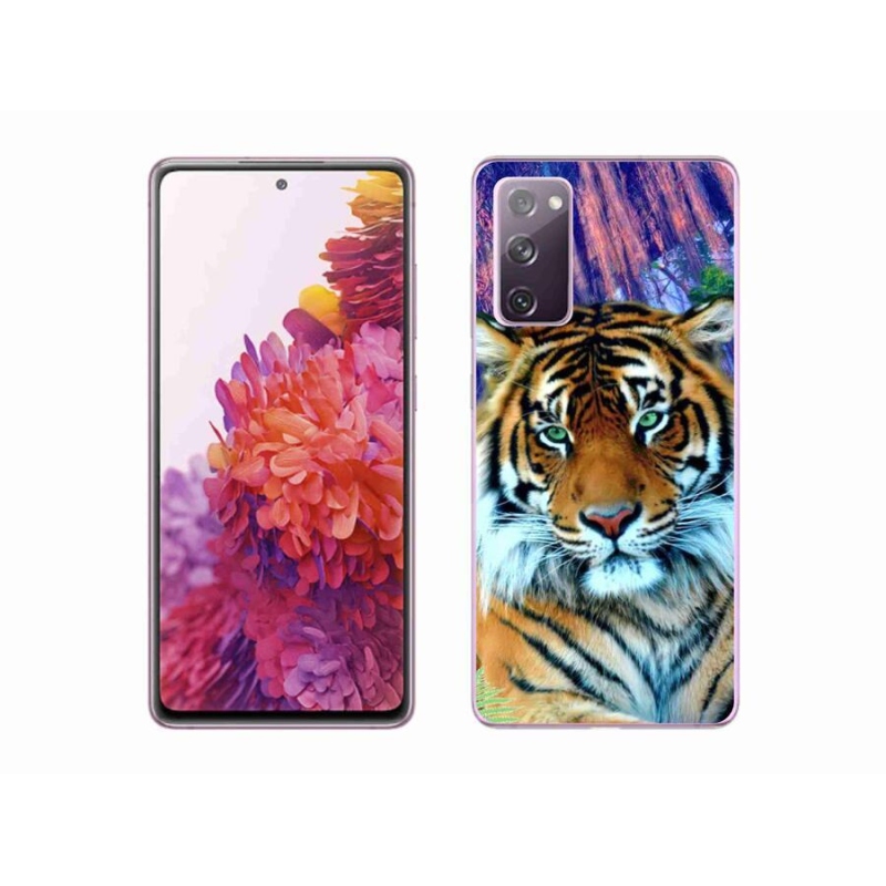 Gél tok mmCase Samsung Galaxy S20 FE készülékhez - tigris