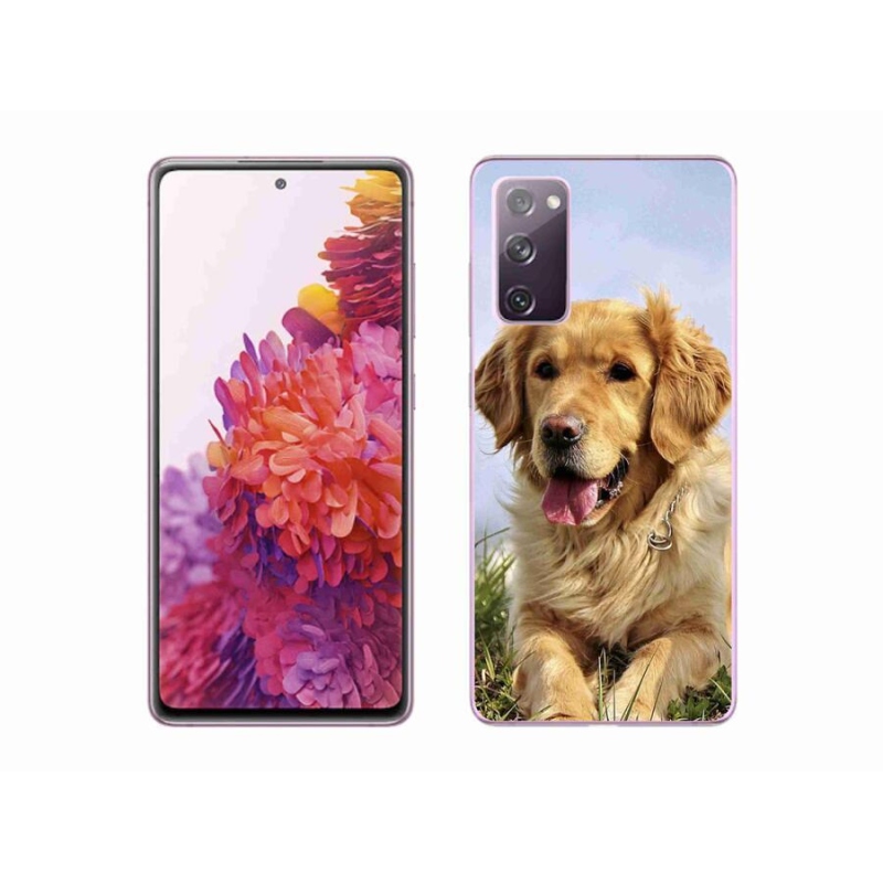Gél tok mmCase a Samsung Galaxy S20 FE készülékhez - arany retriever