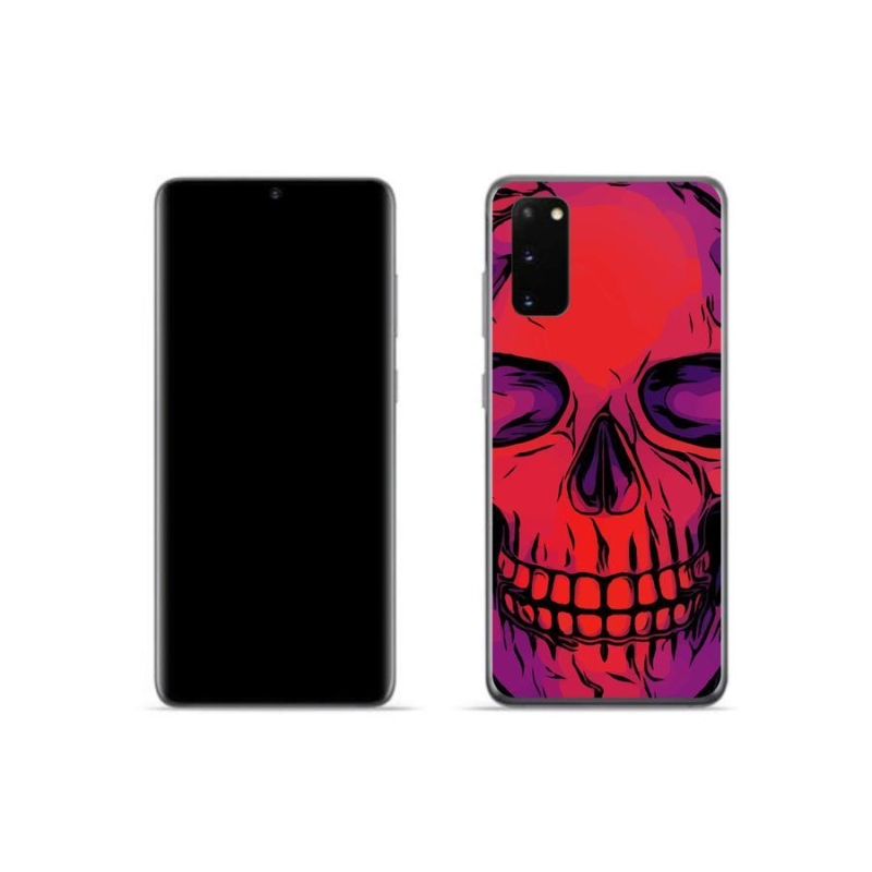 Gél tok mmCase Samsung Galaxy S20 készülékhez - koponya
