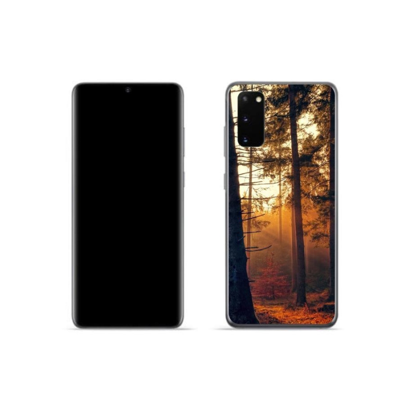 Gél tok mmCase Samsung Galaxy S20 készülékhez - erdő