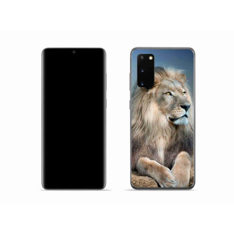 Gél tok mmCase Samsung Galaxy S20 készülékhez - Lion 1