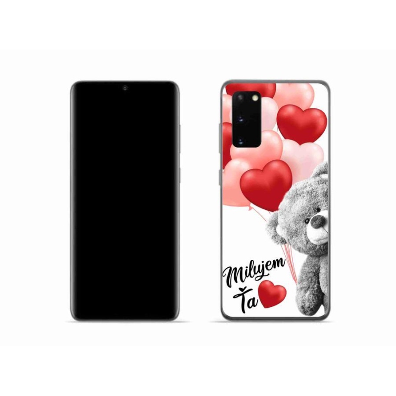 Gél tok mmCase a Samsung Galaxy S20 készülékhez - Szeretlek