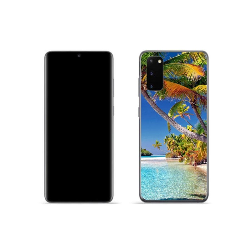 Gél tok mmCase Samsung Galaxy S20 készülékhez - tengerpart