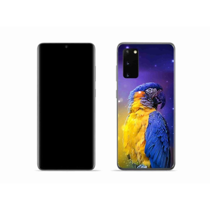 Gél tok mmCase Samsung Galaxy S20 készülékhez - papagáj ara 1