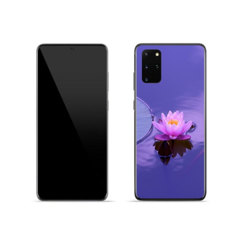 Gél tok mmCase mobiltelefonhoz Samsung Galaxy S20 Plus - virág a felszínen
