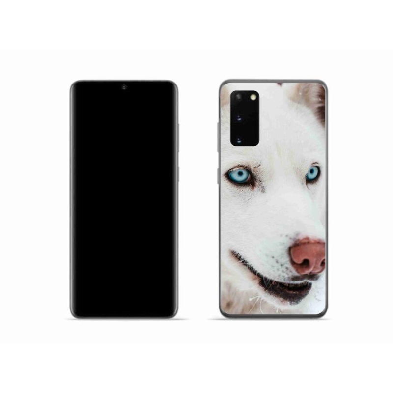 Gél tok mmCase a Samsung Galaxy S20 készülékhez - kutyaszemmel nézve