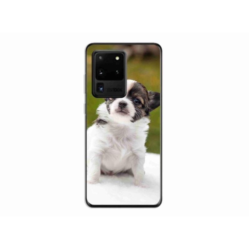 Gél tok mmCase mobiltelefonhoz Samsung Galaxy S20 Ultra - chihuahua 4