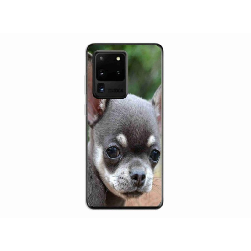 Gél tok mmCase mobiltelefonhoz Samsung Galaxy S20 Ultra - chihuahua