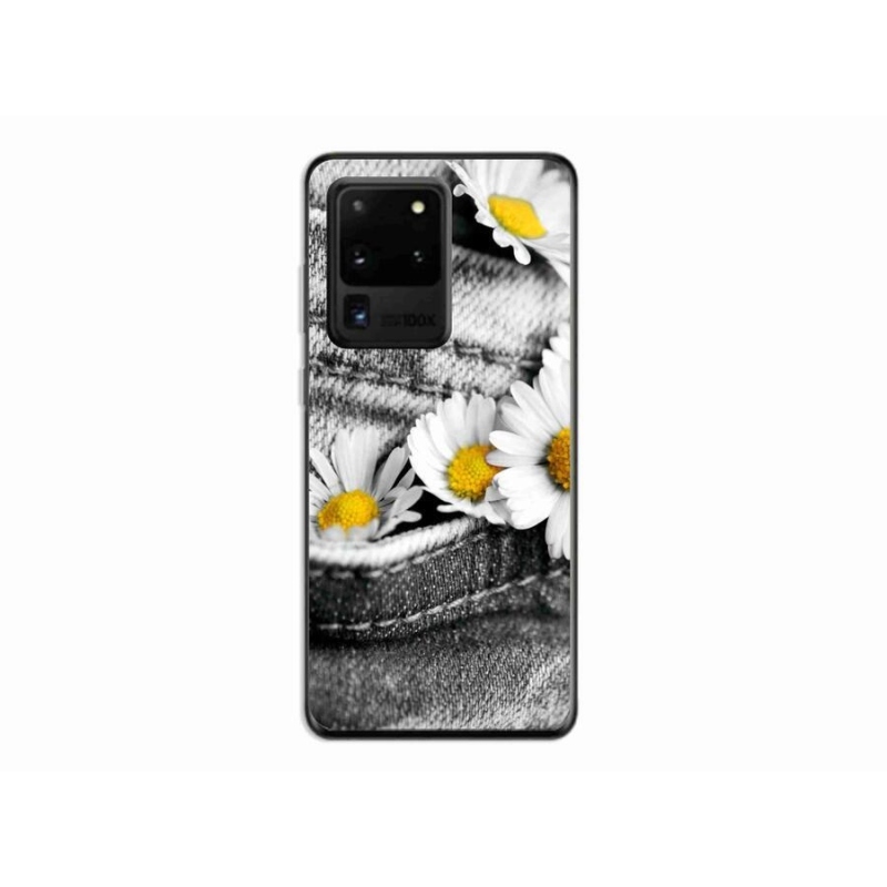 Gél tok mmCase mobiltelefonhoz Samsung Galaxy S20 Ultra - százszorszépek