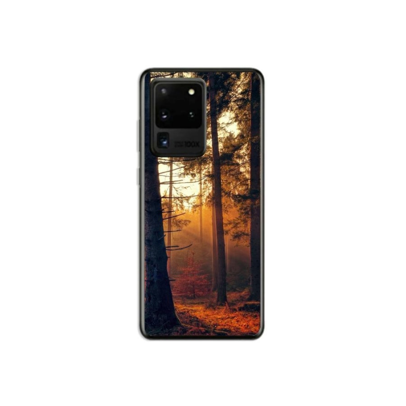 Gél tok mmCase Samsung Galaxy S20 Ultra készülékhez - erdő