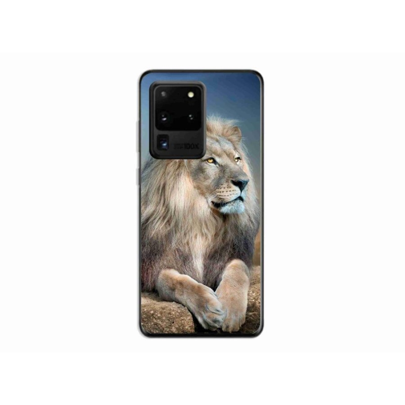 Gél tok mmCase a Samsung Galaxy S20 Ultra készülékhez - Lion 1