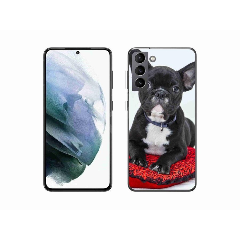 Gél tok mmCase Samsung Galaxy S21 készülékhez - bulldog